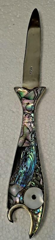 RARE! VINTAGE ALPACO 7.78" LETTER OPENER KNIFE RARE! VINTAGE ALPACO 7.78" LETTER OPENER KNIFE