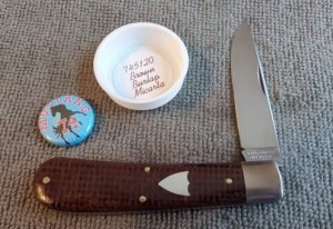 GEC 74 Mustang - 3 7/8" closed with pin and tube
