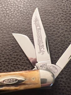 1993 CASE XX BRADFORD PA USA TB55039 SS Super Fat & Gnarly Stag Sowbelly With 5 Stainless Blades 1993 CASE XX BRADFORD PA USA TB55039 SS Super Fat & Gnarly Stag Sowbelly With 5 Stainless Blades