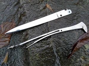 Vintage Spring Rostfrei Matching 11 Inch Blade and Spine/Spring For Parts Repair