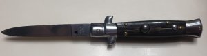 Vintage 7" INOX  Buffalo Horn Switchblade 