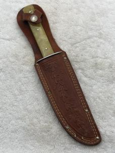 Vintage Kinfolks Fixed Blade Sheath Knife Good Used Condition Vintage Kinfolks Fixed Blade Sheath Knife Good Used Condition