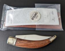 NEW 2021 AGA CAMPOLIN "DIANA" SANTOS WOOD LEVERLOCK AUTO W/SHEATH + CERT CARD NEW 2021 AGA CAMPOLIN "DIANA" SANTOS WOOD LEVERLOCK AUTO W/SHEATH + CERT CARD