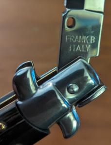 FRANK BELTRAME 23CM 9" DAGGER AUTOMATIC IN NICE BUFFALO HORN...NEW FRANK BELTRAME 23CM 9" DAGGER AUTOMATIC IN NICE BUFFALO HORN...NEW
