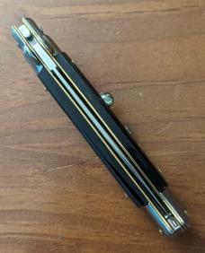 FRANK BELTRAME 23CM 9" DAGGER AUTOMATIC IN NICE BUFFALO HORN...NEW FRANK BELTRAME 23CM 9" DAGGER AUTOMATIC IN NICE BUFFALO HORN...NEW