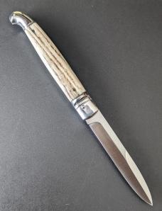 NOS 9.5" SKM BIRDHEAD BAYONET LEVERLOCK STAG HORN 