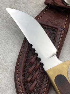 Vintage Browning Sportsman Knife Model 3018215 Fixed Blade Skinner Hunting Knife Made In USA Vintage Browning Sportsman Knife Model 3018215 Fixed Blade Skinner Hunting Knife Made In USA