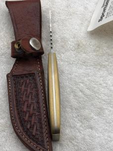 Vintage Browning Sportsman Knife Model 3018215 Fixed Blade Skinner Hunting Knife Made In USA Vintage Browning Sportsman Knife Model 3018215 Fixed Blade Skinner Hunting Knife Made In USA