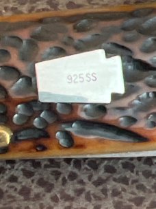 2003 Schatt & Morgan 042 213 Beautiful Bone Handle Sleeveboard/Sunfish 1 of 600 With .925 SS Sheild 2003 Schatt & Morgan 042 213 Beautiful Bone Handle Sleeveboard/Sunfish 1 of 600 With .925 SS Sheild