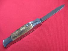 Vintage Italian Front Opener Double Action STAG OTF Switchblade Knife - Custom