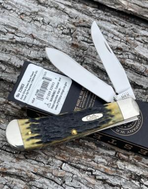 CASE XX ** SFO 2022 OLIVE GREEN JIG BONE PANAMA TRAPPER