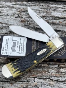 CASE XX ** SFO 2022 OLIVE GREEN JIG BONE PANAMA TRAPPER CASE XX ** SFO 2022 OLIVE GREEN JIG BONE PANAMA TRAPPER