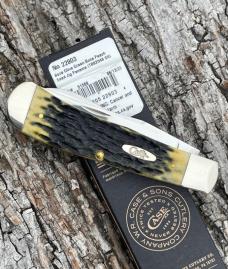 CASE XX ** SFO 2022 OLIVE GREEN JIG BONE PANAMA TRAPPER CASE XX ** SFO 2022 OLIVE GREEN JIG BONE PANAMA TRAPPER