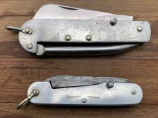 Sailors Rope Knife Collection Good Condition. Plus 1914 Duralumin War Knife with wear on blade.(SRK) Sailors Rope Knife Collection Good Condition. Plus 1914 Duralumin War Knife with wear on blade.(SRK)
