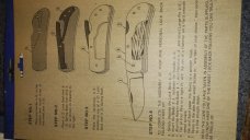 Vintage Bucklin Blades Knife "KIT" Vintage Bucklin Blades Knife "KIT"