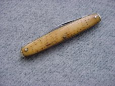 Antique CHIPAWAY CUTLERY CO., Pick-Bone Handles, Tip Bolsters, Classic Pen Knife Antique CHIPAWAY CUTLERY CO., Pick-Bone Handles, Tip Bolsters, Classic Pen Knife
