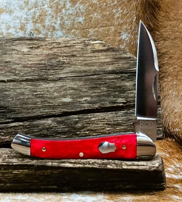 NIB RoseCraft Blades French Broad Jack RCT007 Red Apple Bone Knife Wharncliffe NIB RoseCraft Blades French Broad Jack RCT007 Red Apple Bone Knife Wharncliffe