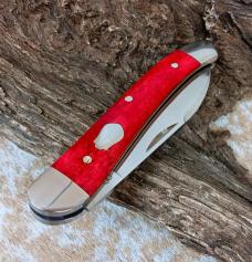 NIB RoseCraft Blades French Broad Jack RCT007 Red Apple Bone Knife Wharncliffe NIB RoseCraft Blades French Broad Jack RCT007 Red Apple Bone Knife Wharncliffe