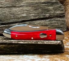 NIB RoseCraft Blades French Broad Jack RCT007 Red Apple Bone Knife Wharncliffe NIB RoseCraft Blades French Broad Jack RCT007 Red Apple Bone Knife Wharncliffe