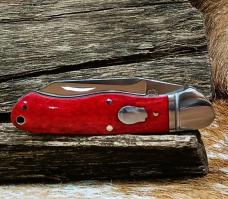 NIB RoseCraft Blades Ocoee River Kayak RCT009 Red Apple Bone Knife K-Clip Blade NIB RoseCraft Blades Ocoee River Kayak RCT009 Red Apple Bone Knife K-Clip Blade