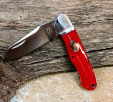 NIB RoseCraft Blades Ocoee River Kayak RCT009 Red Apple Bone Knife K-Clip Blade NIB RoseCraft Blades Ocoee River Kayak RCT009 Red Apple Bone Knife K-Clip Blade