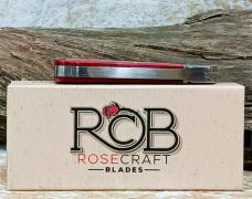 NIB RoseCraft Blades Ocoee River Kayak RCT009 Red Apple Bone Knife K-Clip Blade NIB RoseCraft Blades Ocoee River Kayak RCT009 Red Apple Bone Knife K-Clip Blade