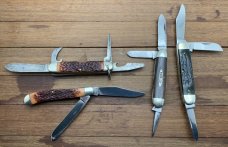 Four Good Knives. 2 KA-BARS, 1 Robeson, and 1 Case Tested XX Knife. ...........................(MIX) Four Good Knives. 2 KA-BARS, 1 Robeson, and 1 Case Tested XX Knife. ...........................(MIX)