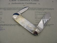 Case XX Classic Sunfish/Toenail  Genuine Gold Lip Pearl 1 of 10 Knife 