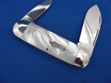 Case XX Classic Sunfish/Toenail  Genuine AAA White Pearl Prototype Knife 1 of 5