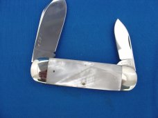 Case XX Classic Sunfish/Toenail  Genuine AAA White Pearl Prototype Knife 1 of 5