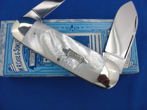 Case XX Classic Sunfish/Toenail  Genuine AAA White Pearl Prototype Knife 1 of 5