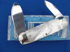 Case XX Classic Sunfish/Toenail Genuine AAA White Pearl Prototype Knife 1 of 5 Case XX Classic Sunfish/Toenail Genuine AAA White Pearl Prototype Knife 1 of 5