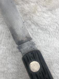 Vintage Schrade Cutlery Co USA Melon Tester Or Meat Knife In Excellent Used Condition Vintage Schrade Cutlery Co USA Melon Tester Or Meat Knife In Excellent Used Condition