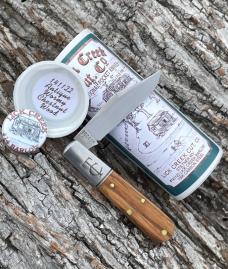 GEC ** 14 ANTIQUE WORMY CHESTNUT WOOD - SFO LICK CREEK BARLOW 141122 KNIFE GEC ** 14 ANTIQUE WORMY CHESTNUT WOOD - SFO LICK CREEK BARLOW 141122 KNIFE