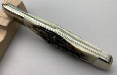 Two KA-BAR Knife Collectors Limited Edition Knives. 1981 Stag & 1982 Jig-bone Handle Scales. .(KBAR)