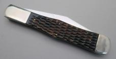 Two KA-BAR Knife Collectors Limited Edition Knives. 1981 Stag & 1982 Jig-bone Handle Scales. .(KBAR)