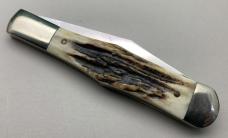 Two KA-BAR Knife Collectors Limited Edition Knives. 1981 Stag & 1982 Jig-bone Handle Scales. .(KBAR)