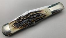 Two KA-BAR Knife Collectors Limited Edition Knives. 1981 Stag & 1982 Jig-bone Handle Scales. .(KBAR)