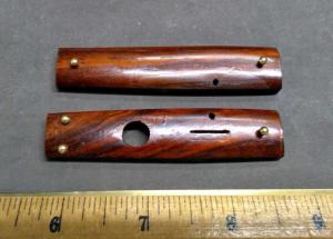 Irem#033-Matching Cocobolo Handles for 9 Inch Frank Beltrame Picklock