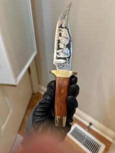 Schrade NRA Bicentennial Bowie Knife. Awesome condition!