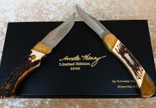 Schrade USA Uncle Henry 1980 Dixie Collection Burnside Serial #270 Limited Edition Set Schrade USA Uncle Henry 1980 Dixie Collection Burnside Serial #270 Limited Edition Set