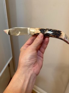 1975 CASE XX P172 BUFFALO STAG HANDLE KNIFE. BEAUTIFUL, LARGE CLASSIC! 1975 CASE XX P172 BUFFALO STAG HANDLE KNIFE. BEAUTIFUL, LARGE CLASSIC!