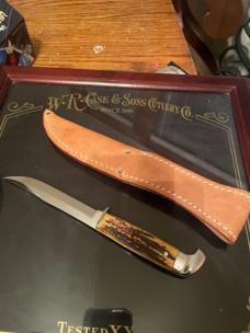 Case 1932-1940 Long Tailed C fixed blade