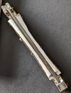  NIB 11"- 28cm Stag Horn A.G.A. Campolin Maltese lockback auto