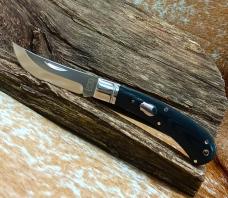 NIB RoseCraft Blades Little Riverbend Skinner Black Micarta RCT001-BM D2 Upswept Blade NIB RoseCraft Blades Little Riverbend Skinner Black Micarta RCT001-BM D2 Upswept Blade