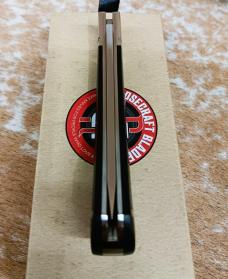 NIB RoseCraft Blades Little Riverbend Skinner Black Micarta RCT001-BM D2 Upswept Blade NIB RoseCraft Blades Little Riverbend Skinner Black Micarta RCT001-BM D2 Upswept Blade