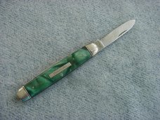 Vintage STAINLESS CUTLERY CO., NEW YORK CITY, Grooved Bolsters, Classic Pen Knife