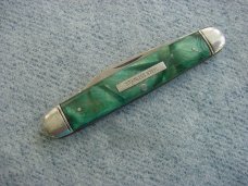 Vintage STAINLESS CUTLERY CO., NEW YORK CITY, Grooved Bolsters, Classic Pen Knife