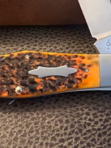Case XX TONY BOSE TB612001 ATS-34 Autumn Bone YUKON JACK With Leather Pouch New In Bix Case XX TONY BOSE TB612001 ATS-34 Autumn Bone YUKON JACK With Leather Pouch New In Bix