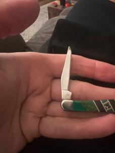 2008 CASE XX USA EXOTIC AZTEC JADE MINI MUSKRAT With Mini Stainless Steel Blades New In Black Clamsh 2008 CASE XX USA EXOTIC AZTEC JADE MINI MUSKRAT With Mini Stainless Steel Blades New In Black Clamsh